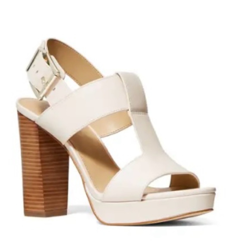 MICHAEL Michael Kor’s Becket Block Heel Platform Sandal